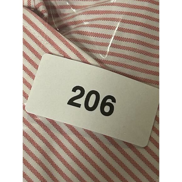 Abercrombie & Fitch Shirt Mens XL PINK Striped Button Up Muscle Adult Y2K - Picture 6 of 7